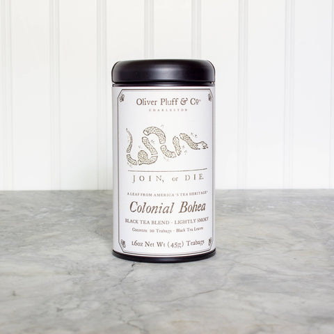 Colonial Bohea - 20 Teabags in Signature Tea Tin (Oliver Pluff & Company)