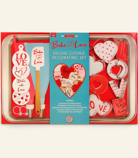 Baked With Love 27-piece Cookie Set (Handstand Kitchen)