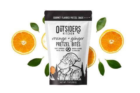 Orange + Ginger Pretzel Bites (Outsiders Kitchen)