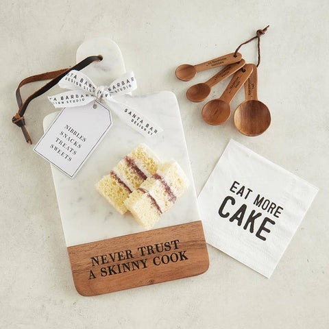 Face to Face Wood Measuring Spoons (Santa Barbara)