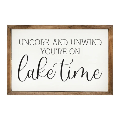 Lake Time White: 8 x 5 x 1.5 (Kendrick Home)
