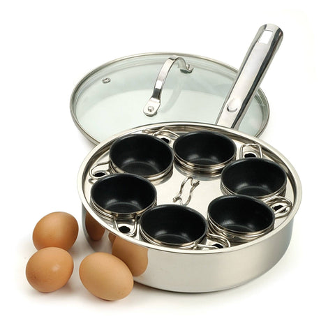 6 Egg Poacher Set (RSVP)