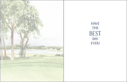 Birthday Greeting Card - Golf (Gina B Designs)
