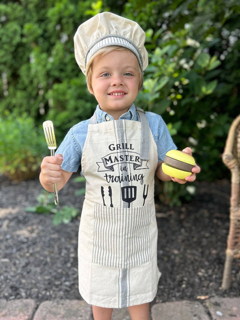 Child's Apron And Hat - Grill Master (Audrey's)