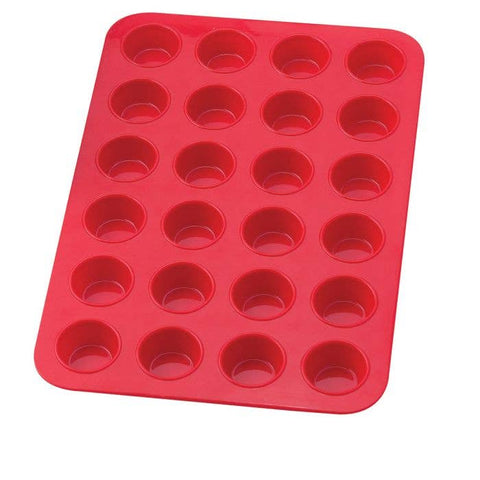 Baking Silicone Muffin Pan, 24 Cup (Mrs. Anderson)
