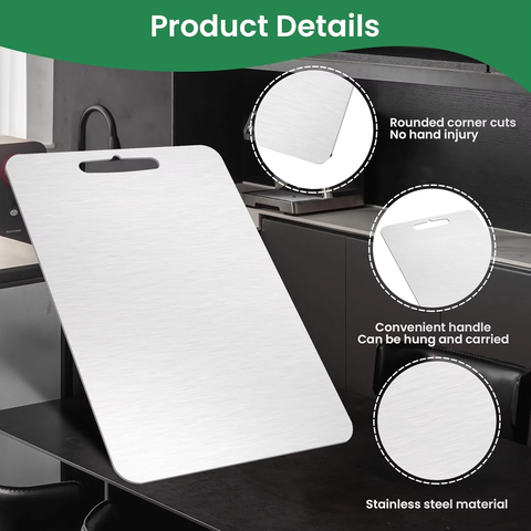 Stainless Steel Food Grade Cutting Board (Vigor)