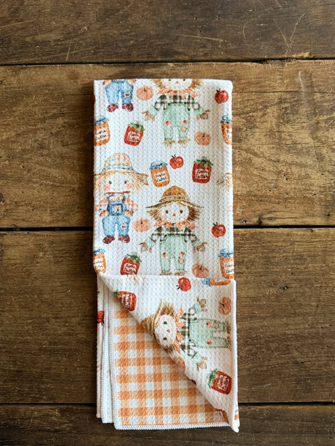 Scarecrow Hand/Tea Towel (ROOM and PORCH)