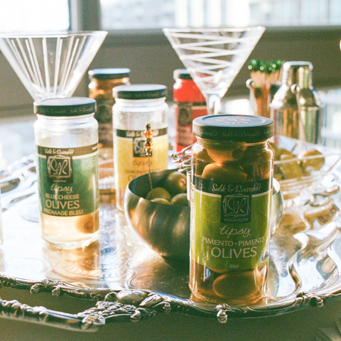 Tipsy Olives 4.94oz / 6 (Sable and Rosenfeld)