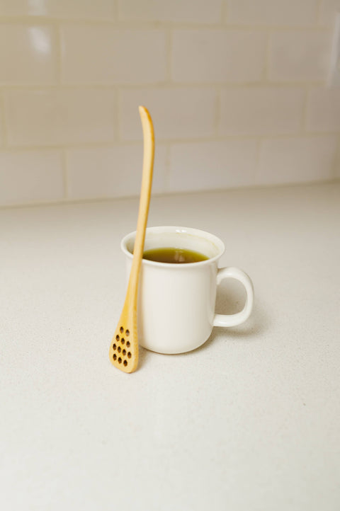 Bamboo Honey Dipper Spoon (Bamboo Switch)