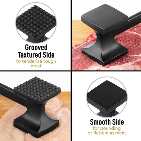 Meat Tenderizer Hammer Dual-Sided (Zulay Kitchen)