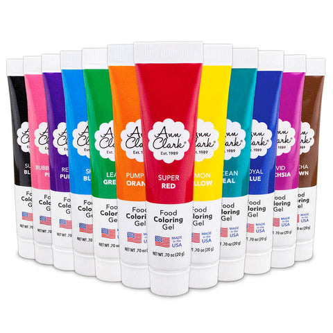 Food Coloring 12 Pack (Ann Clark Cookie Cutters)