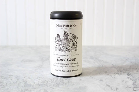 Earl Grey - 20 Teabags in Signature Tea Tin (Oliver Pluff & Company)