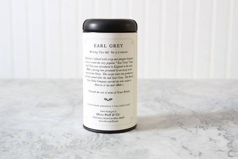 Earl Grey - 20 Teabags in Signature Tea Tin (Oliver Pluff & Company)