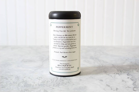 Peppermint - 20 Teabags in Signature Tea Tin (Oliver Pluff & Company)