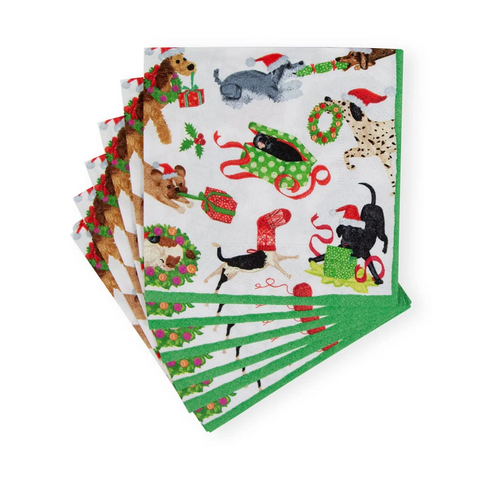 Luncheon Napkins Christmas Mischief (Caspari)