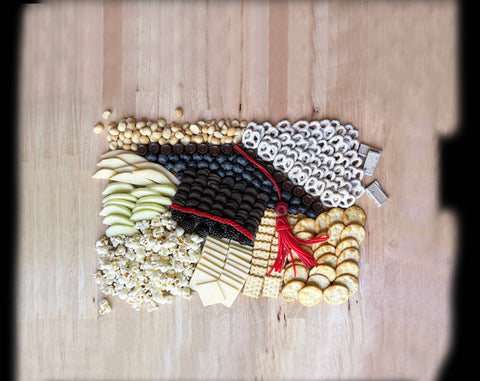 Charcuterie Cheat Sheet | Graduation Cap (Color Box Design & Letterpress)