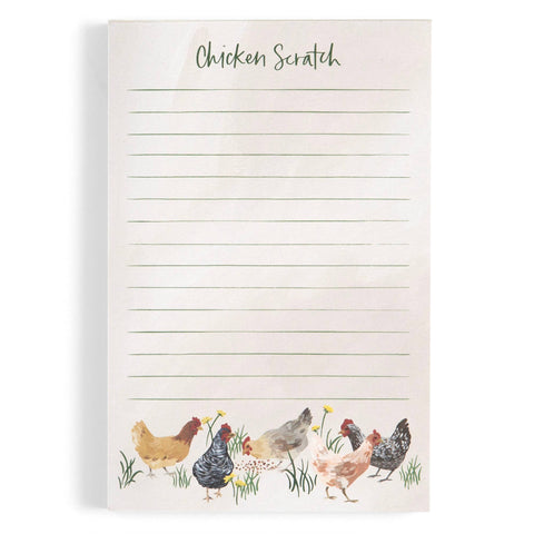 Chicken Scratch Notepad (1canoe2)