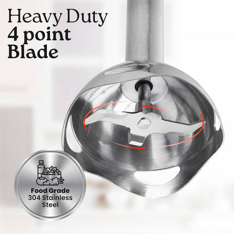 Powerful Immersion Blender: Aqua (Zulay Kitchen)