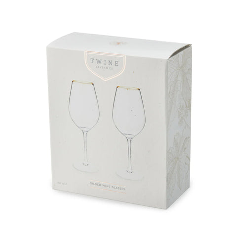 Gilded Wine Glasses (Twine)