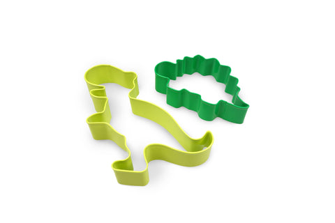 Dinosaur Set of 2 Cookie Cutters (Handstand Kitchen)