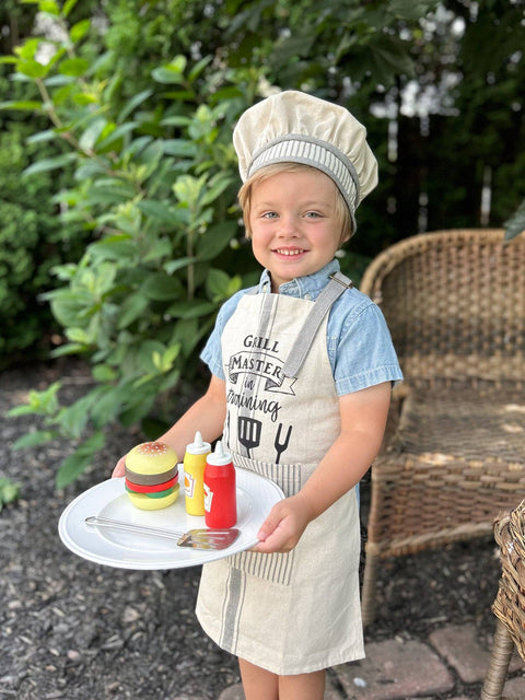 Child's Apron And Hat - Grill Master (Audrey's)