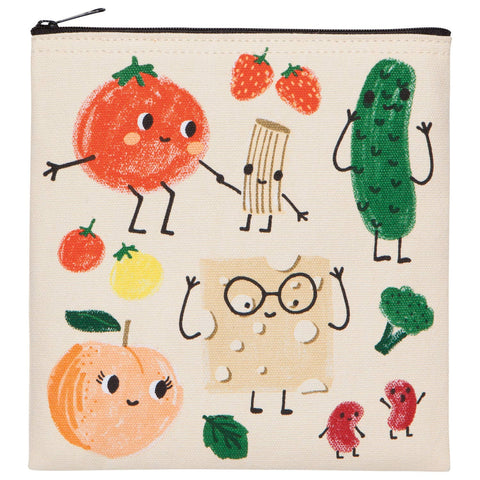 Funny Food Snack Bags Set of 2 (Danica Jubilee)