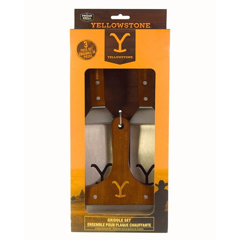 Yellowstone 3pc Griddle Set (Proud Grill)