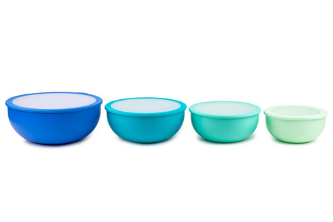 8pc Everyday Nesting Storage Bowl with Lids (Core Kitchen)