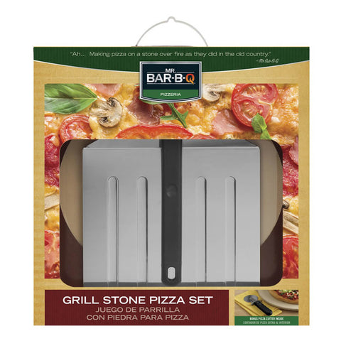 Grill Stone Pizza Set (Mr. Bar-B-Q)