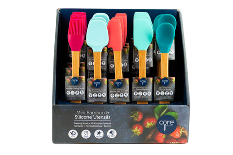 Bamboo + Silicone Mini Utensil (Core Kitchen)