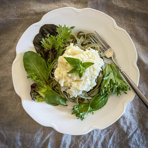Spinach Fettuccine (Valente Pasta)