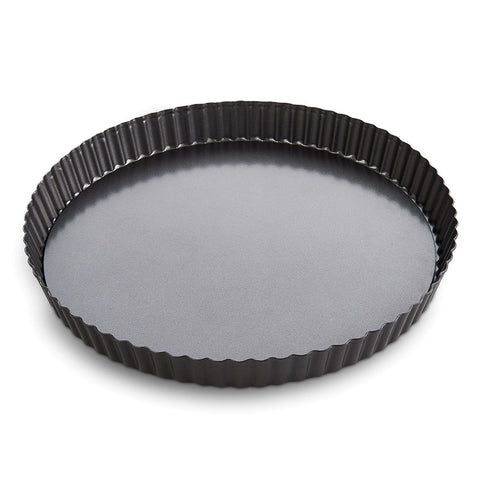 Non-Stick Round Quiche Pan With Removable Bottom 11x1 (HIC)