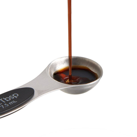 Magnetic Measuring Spoons With Leveler (Mrs. Anderson)
