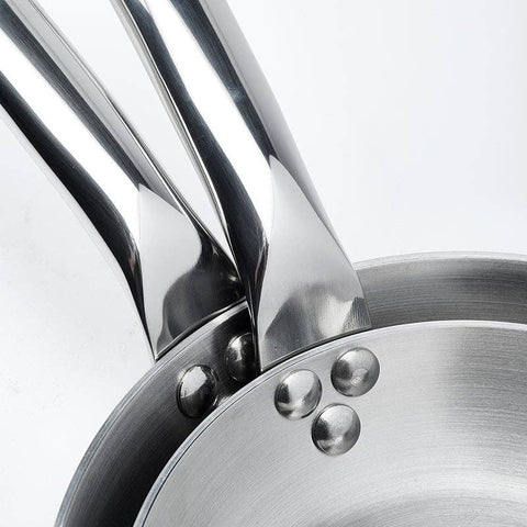 ALCHIMY 3-ply Stainless Steel Rounded Sauté Pan (De buyer)