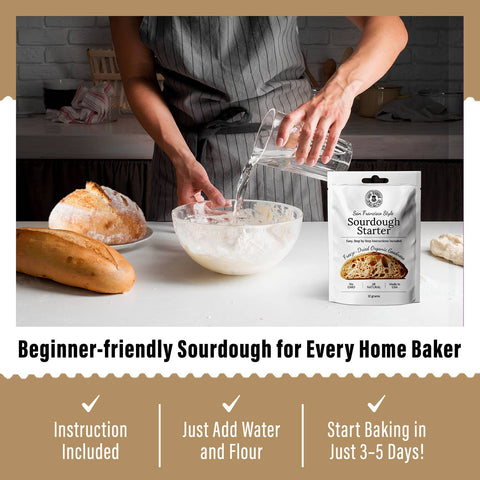 Organic Sourdough Starter (My Rustic Roots)