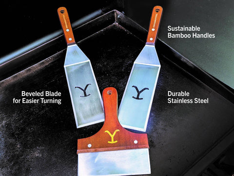 Yellowstone 3pc Griddle Set (Proud Grill)