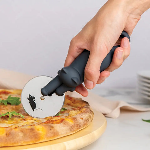 Kitty Cut Pizza Cutter Wheel - Pizza Cutters - Kitchen Gifts (OTOTO)