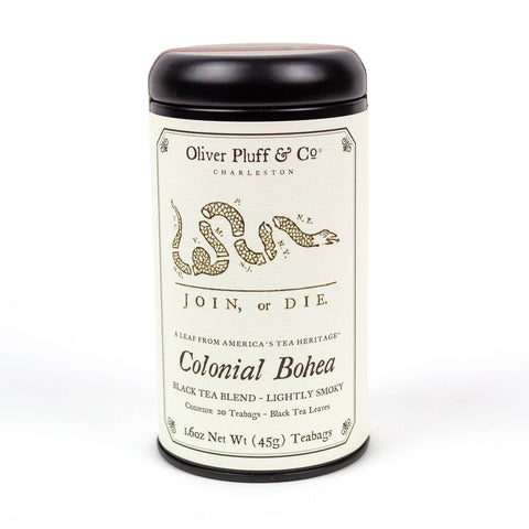 Colonial Bohea - 20 Teabags in Signature Tea Tin (Oliver Pluff & Company)