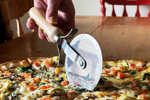 Italian Beechwood Pizza Slicer (Verve Culture)