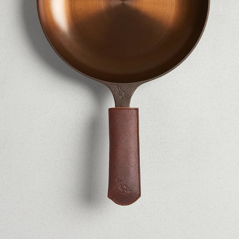 Extended Leather Skillet Sleeve (Smithey)