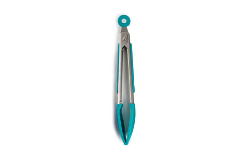 Mini Locking Tongs Teal (Core Kitchen)