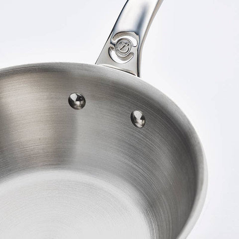 AFFINITY 5-ply Stainless Steel Rounded Sauté Pan 1.9Q (De Buyer)