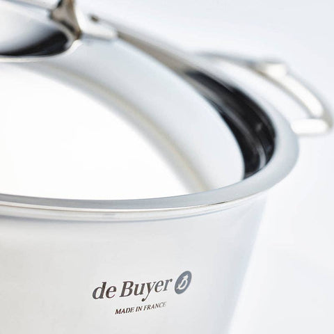 AFFINITY 5-ply Stainless Steel Stewpan: 11" (De Buyer)