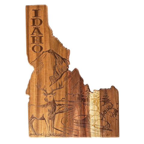 Rock & Branch Origins Series Idaho Serving Board (Totally Bamboo)