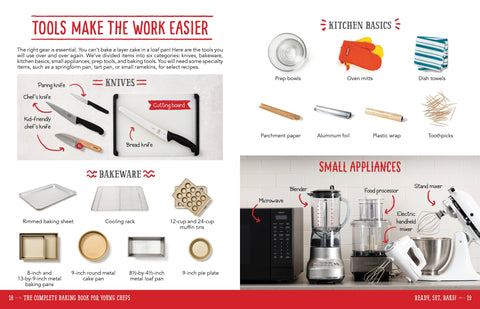The Complete Baking Book for Young Chefs (Cookbook)