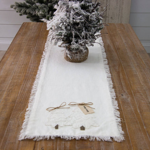 Table Runner - Raggedy Trees with Fabric Tag (Audrey's)