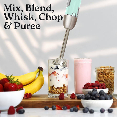 Powerful Immersion Blender: Aqua (Zulay Kitchen)
