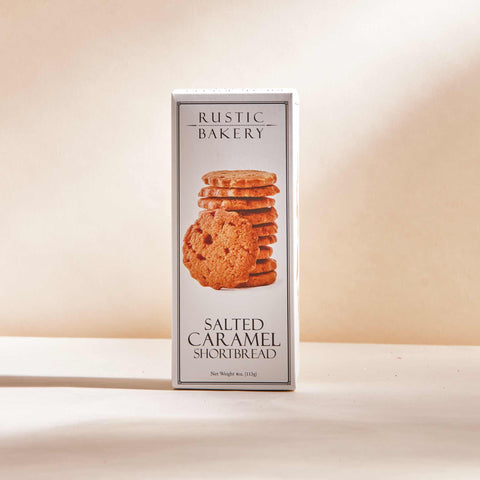 Salted Caramel Shortbread Cookies (Rustic Bakery)
