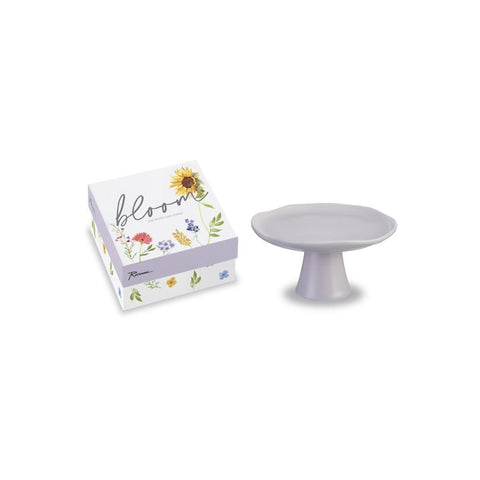 Bloom Pedestal Lavendar Small (Rosanna Imports)