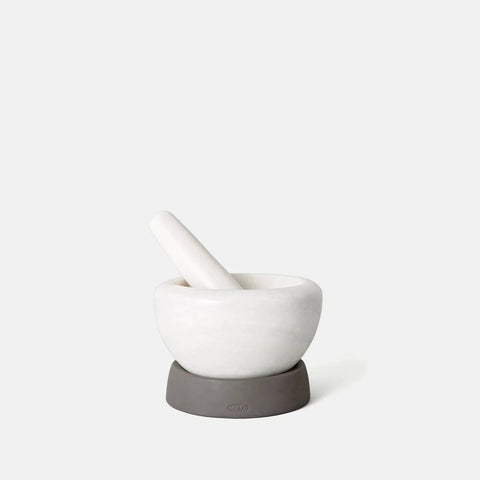 Morter & Pestle - Marbel and Silicone (Chef'n)